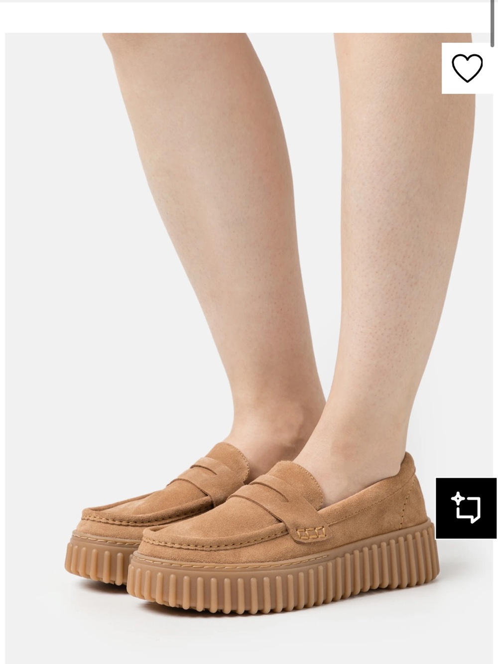 Clarks TORHILL PENNY - Slip-ons - light tan loafers